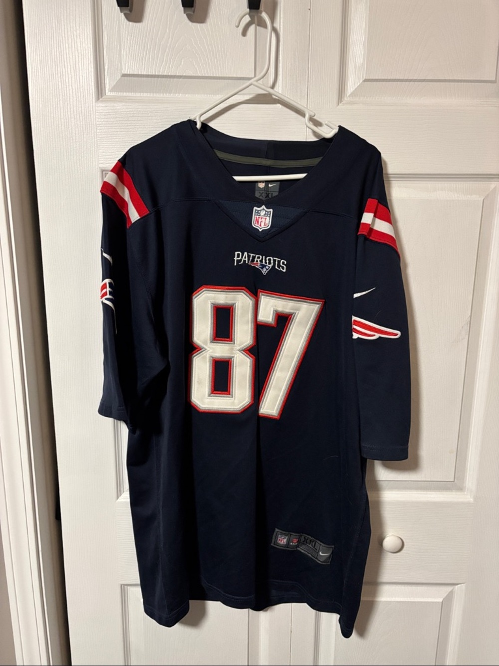 New England Patriots #87 football Jersey